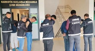 Uyuşturucu taciri 5 kişi tutuklandı..