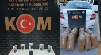 100 kilogram kıyılmış tütün ele geçirildi