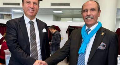 Başkan Güngör Mustafa Buluntu' yu Tebrik etti
