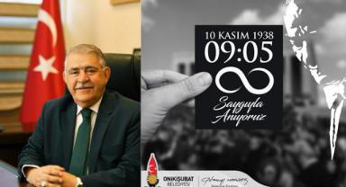 Başkan Mahçiçek: “Gazi Mustafa Kemal Atatürk, Türkiye Cumhuriyeti’nin doğuşuna öncülük etmiştir” 