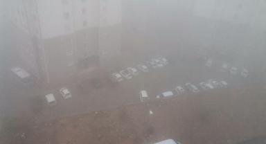 Kahramanmaraş'ta yoğun sis etkili oldu