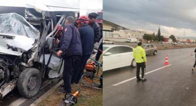 Kahramanmaraş’ta zincirleme kaza: 11 yaralı