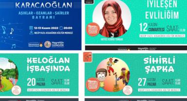 Kasım Kültür Sanat Etkinlikleri Takvimi Açıklandı