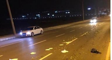 Otomobilin çarptığı yaya hayatını kaybetti..