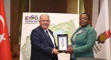 Zimbabve Cumhuriyeti’nden Kahramanmaraş’a EXPO 2023 ziyareti..