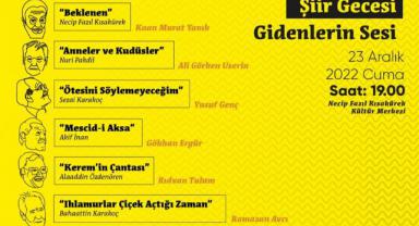 3. Uluslararası Şiir ve Edebiyat Günleri Başlıyor