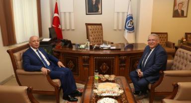 Başkan Mahçiçek’ten, KİÜ Rektörü Prof. Dr. Bakan’a “Hayırlı Olsun” Ziyareti