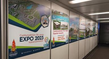 Havalimanlarında EXPO 2023 Onikişubat ve Kahramanmaraş rüzgârı..