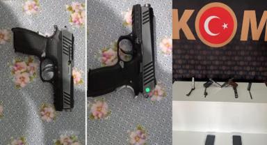 Kahramanmaraş’ta sosyal medyadan silah satan 2 kişi yakalandı