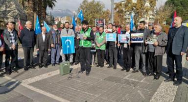 Kahramanmaraş’ta STK’lar Çin’in Doğu Türkistan’a zulmünü protesto etti