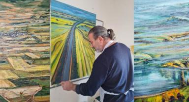 Ressam Tolga Boztoprak Yağlı Boya ve Akrilik Çalışmalarını SANKO Sanat Galerisi’nde Sergileyecek 