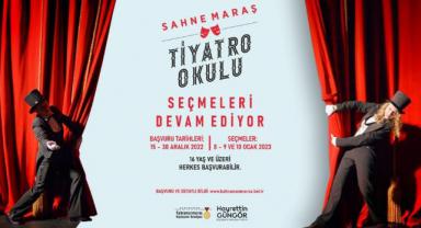 Sahne Maraş Tiyatro Okulu Kayıtları Devam Ediyor