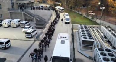 Silindir operasyonunda Kahramanmaraş’ta 19 kişi tutuklandı..