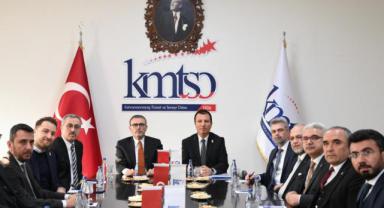 Ünal ve Başkanlardan KMTSO Başkanı Buluntu ve yönetimine hayırlı olsun ziyareti