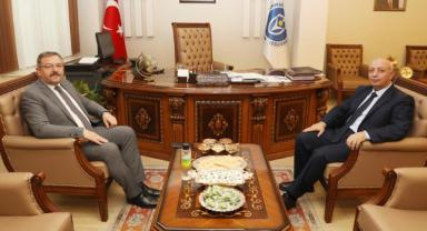 Başkan Aydın’dan KİÜ’ye “Hayırlı Olsun” Ziyareti