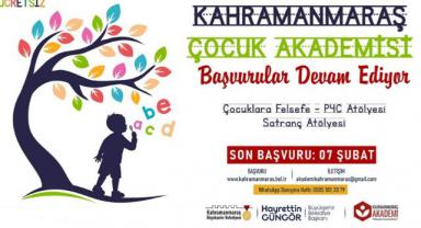 Büyükşehir’in Çocuk Akademisi’nde Kayıtlar Devam Ediyor