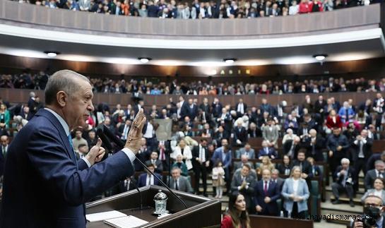 Erdoğan, “Yeter sözde, kararda, gelecekte milletindir”..
