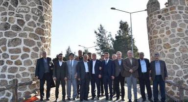Eski Belde Başkanlarından, Başkan Okumuş'a Ziyaret..