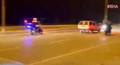 Kahramanmaraş’ta dur ihtarından kaçan ve kazaya neden olan sürücüye rekor ceza