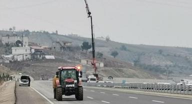 Kahramanmaraş'ta kopan yüksek gerilim hattı paniğe neden oldu