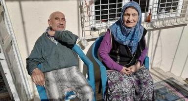 Kahramanmaraş’ta yaşlı çifti ölüm bile ayıramadı..