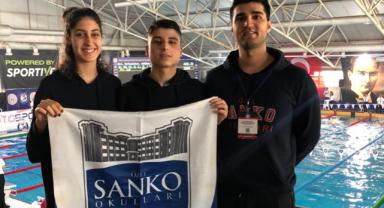 SANKO Okulları Öğrencisi Yüzmede Türkiye Beşincisi Oldu