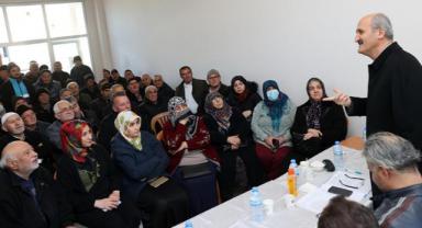 Başkan Okay, TOKİ Konutlarında yaşayan vatandaşlarla bir araya geldi