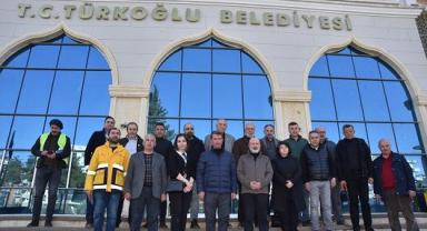 Düzce ve Kocasinan Belediyesi; 'Türkoğlu’nun Yaralarını sarmaya geldik'..