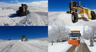 İlçelerde Arterler Ulaşıma Açık Tutuluyor