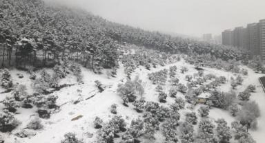 Kahramanmaraş’ta ulaşıma kar engeli