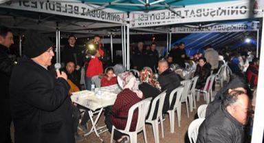 Başkan Mahçiçek, personeller ve aileleriyle iftar sofrasını paylaştı..
