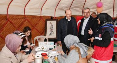 Depremin Yol Açtığı Tahribatları Gidermek ve Yaralarımızı Sarmak İçin Yoğun Gayret Gösteriyoruz 