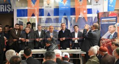 Tekir ve Ilıca’da kurulan AK Parti Seçim Koordinasyon Merkezi açıldı