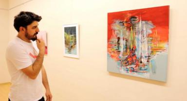 Ressam Leyla Afacan Kodaman’ın SANKO’da Açtığı Sergi Devam Ediyor