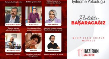 İyileşmenin Yolculuğunu Usta İsimler Anlatacak