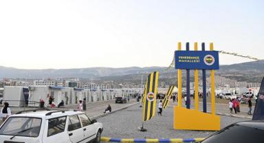 Fenerbahçe mahallesi açıldı..