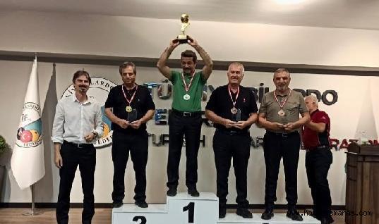 Talat Özdemir 3.'lüğü elde ederek Kahramanmaraş'ın gurur kaynağı oldu...