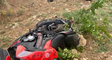 Elbistan’da motosiklet sürücüsü öldü..