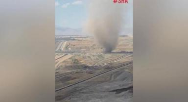 Kahramanmaraş’ta hortum kısa süreli paniğe neden oldu
