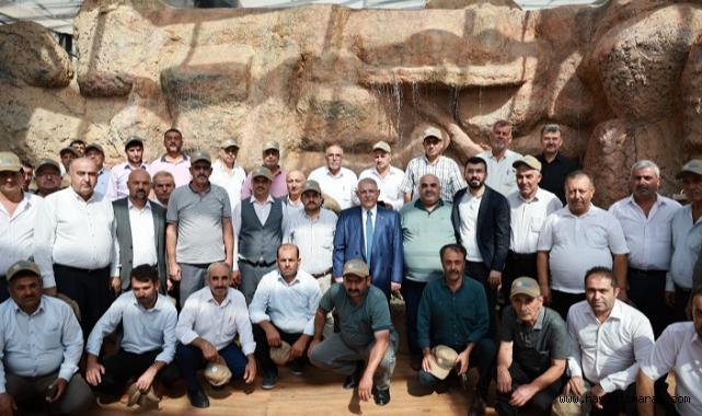 Başkan Mahçiçek, Expo 2023 Alanında Muhtarları Ağırladı..