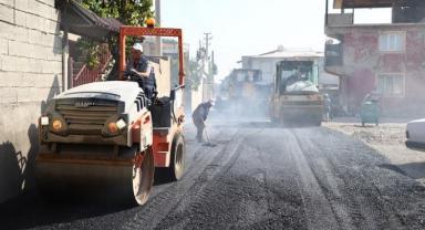 İstasyon Mahallesi asfaltlanıyor..