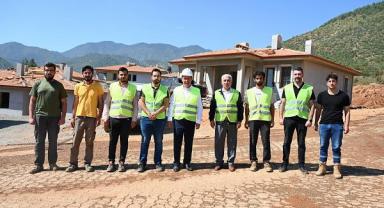 Türkoğlu’nda Köy Konutları Kıştan önce teslim edilecek..