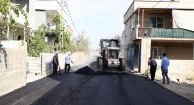 Eyüp Sultan Mahallesi’nde asfalt çalışması..
