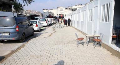 Dulkadiroğlu Belediyesi kilit parke çalışmasını sürdürüyor..