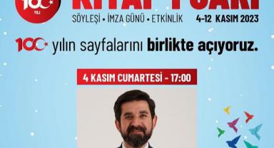 EXPO 2023 Kitap Fuarı’nın ilk konuğu Serdar Tuncer..