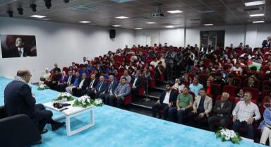 Prof. Dr. Mehmet Şahin, Filistin’de yapılan zulme dikkat çekti..