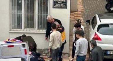Yaşlı adam 3. kattan aşağı düştü..