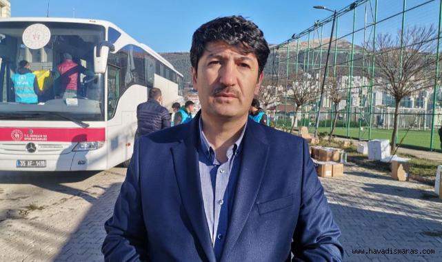 İzmir’den Kahramanmaraş’a yardım köprüsü..