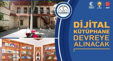 Dijital Kütüphane Dulkadiroğlu’nda hayata geçti..