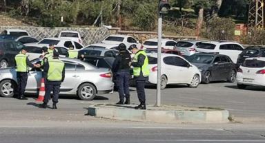 Kahramanmaraş jandarmadan trafik denetimi ..
